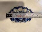 Gzhel Vintage Porcelain Napkins Holder Hand-painted Russia Marked And Signed