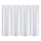 4 Rolls 18 x1500ft 80 Gauge Pallet Wrap Stretch Film Shrink Hand Wrap 1500 