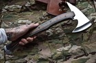 Custom Handmade Beautiful D2 Tool Tracker Knife Tactical  Knife Leather Sheath