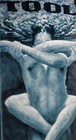 Tool 1994 Poster Embrace Caduceus  Ramiro Rodriguez 16 x60  Very Rare No Holes 