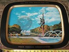 1964 New York Worlds  Fair Large Metal Sign