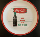 8 Gibson Coca-cola Melamine 10    Plates Big King Size Ice Cold Sign Of Good Taste