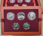 1995-1996 Atlanta Olympic Games Silver Proof 10-coin Set