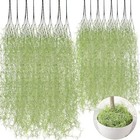  24 Pack Fake Spanish Moss Artificial Hanging Decoration 43 Inch  33 Inch Green