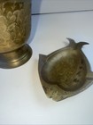 Vintage Brass Beautiful Brass Lot Of 3 Brass Pieces