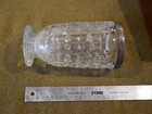 Antique English Made Sterling Rimmed With Hallmarks   Crystal Vase