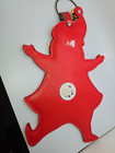Holiday Santa Claus  Door Hanger With Bell Christmas Decor   10  X 4  On Sale