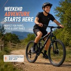 Cybic 26 Inch Full Suspension Mountain Bike 21 Speed Shimano Adult Mtb