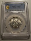 South Africa  1936 George V Shilling  Pcgs Ms 63  693 000 Mintage 