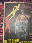 1966 Blue Demon Vs  Las Diabolicas - Lucha Libre Movie Poster - 27 x37  - Mexico