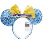 Blue Walt Disneyworld Disney  Parks Headband Minnie Ears Rare Resort Hairband
