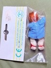 Vintage Nwot Erna Meyer 1 12 Handmade Flexible Girl Dollhouse Doll