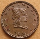 Fuld 42 336a R-4 Very Nice Unc - Ex Ken Bauer And Plate Token For Both Dies