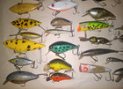 Mixed Lot Of 43 Vintage Beater Fishing Lures - Rough Lot Of Misc  Baits