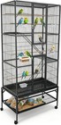 70  Large Bird Pet Cage Large Play Top Parrot Finch Cage Macaw Cockatoo 12 Doors