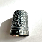 Lot Of 5 Sterling Silver  925 Vintage Thimbles Plus One Additional