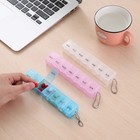 Weekly Pill Box 7 Day Medicine Tablet Storage Organizer Container 3 Colors