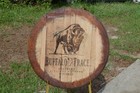 Buffalo Trace Kentucky Bourbon Whiskey Barrel Head lid