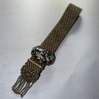 Bracelet Victorian Slide Antique Gold Filled Over 100 Years Old Gf Fringed