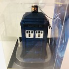 Doctor Who Tardis Glass Ornament Christmas Bbc Blue Police Public Call 4 25  New
