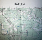 Us Military Topographic Map  Harlem Ga Fort Gordon Outside Augusta  1 50k Used