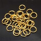 100pcs  3 5mm-10mm Diy Making Jewelry Findings Stainless Steel Jump Rings Gold 