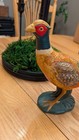 Vintage Helen Roper Hand Painted Pheasant Figurine Woodland Bird Statue