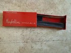 Maybelline Sable Brown Cake Mascara Celluloid Brush Red Slide Case 1960 s