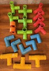 Lot Of 19 Vintage Playskool Pipeworks Replacement Connectors Pieces Read