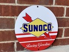 Hd Quality Sunoco Racing Gasoline Advertising Garage Sign   Premium Quality