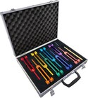 Chakra Tuning Fork Solfeggio Tuning Fork Set Sound Therapy Yoga Meditation Case