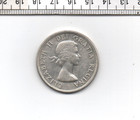 1958 Canada British Columbia Genuine Silver Dollar  ms-136 