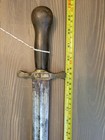 Antique Rare  1850 Model Original French Antique Glaive Sword La Loi  the Law 