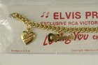 Vintage Costume Jewelry Mint Gp Elvis Presley 1956 Loving You Charm Bracelet