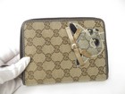 Authentic Gucci Gg  Canvas Zip Around Agenda Day Planner Case I 49609