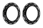 Dwt Alumilte Rok n Lock G2 G3 Replacement Beadlock Rings Pair 9  Matte Black