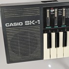 Casio Sk-1 Portable 32-key Sampling Keyboard Tested Works 