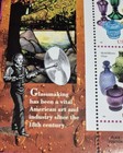 Usps  American Glass Scott   3525-8 Fifteen  33 Cent Stamp Sheet Ognh 1999