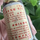Vintage Rexall Tincture Of Iodine Medicine Poison Bottle