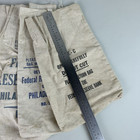 Lot Of 6 Vintage Federal Reserve Bank Canvas Money Deposit Bags Philadelphia Pa