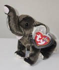 Ty Beanie Baby - Trumpet The Elephant 8 5  New Mwmts Plush Stuffed Animal Toy 