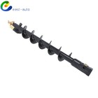 6  X 48  Auger Bit 2  Hex Post Hole Digger Attachment For Mini Excavator