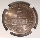 1976 Bicentennial Kennedy Half Dollar Struck Off Center Mint Error Ngc Ms63