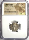 Tiberius Ar Denarius Silver Tribute Penny Roman Coin 14-37 Ad - Certified Ngc Vf