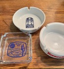 Lot Of Four Vintage Advertising Ashtrays