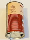 White Rock Black Cherry Soda Pop Flat Top Old Antique Can Los Angeles New York