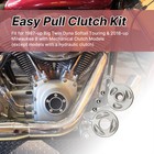 Easy Lever Pull Power Clutch Kit For Harley 1987-up Big Twin Dyna Softail Tourin