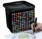 168 Colors Markers Graphic Drawing Painting Alcohol Art Dual Tip Sketch Pens
