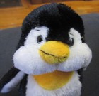 Webkinz Lil  Kinz Penguin Plush By Ganz  hs132