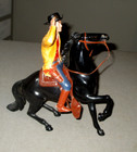 1959- Hartland Figure- Hoby Gilman-robert Culp Tv Series Trackdown-toy-playset